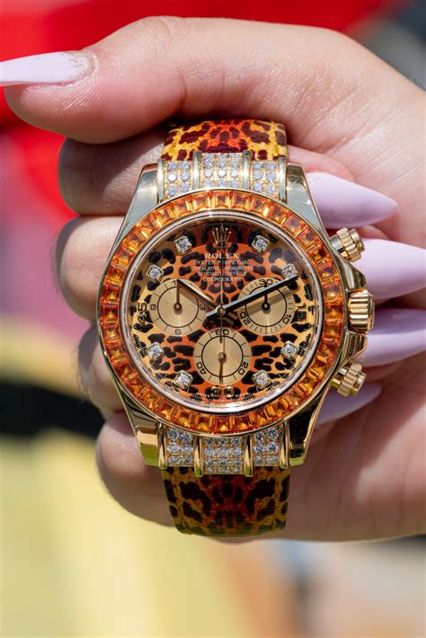 rolex leopard daytona|rolex daytona leopard price.